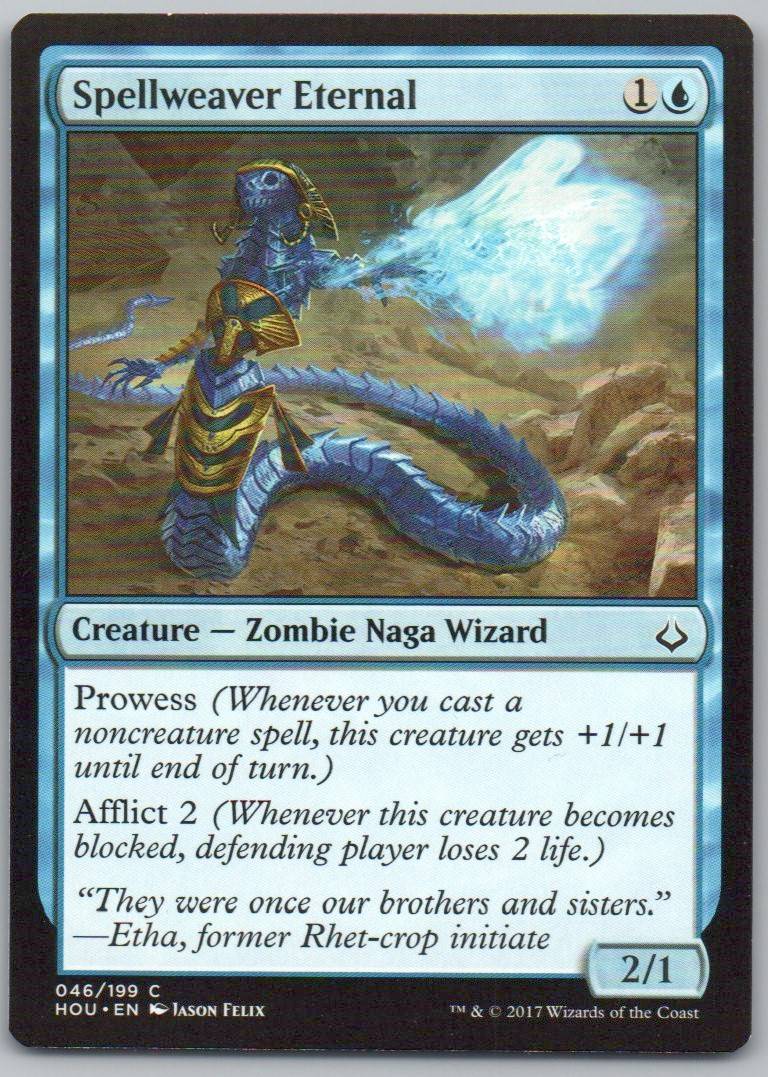 Spellweaver Eternal 46 Normal Creature Card - Hour of Devastation