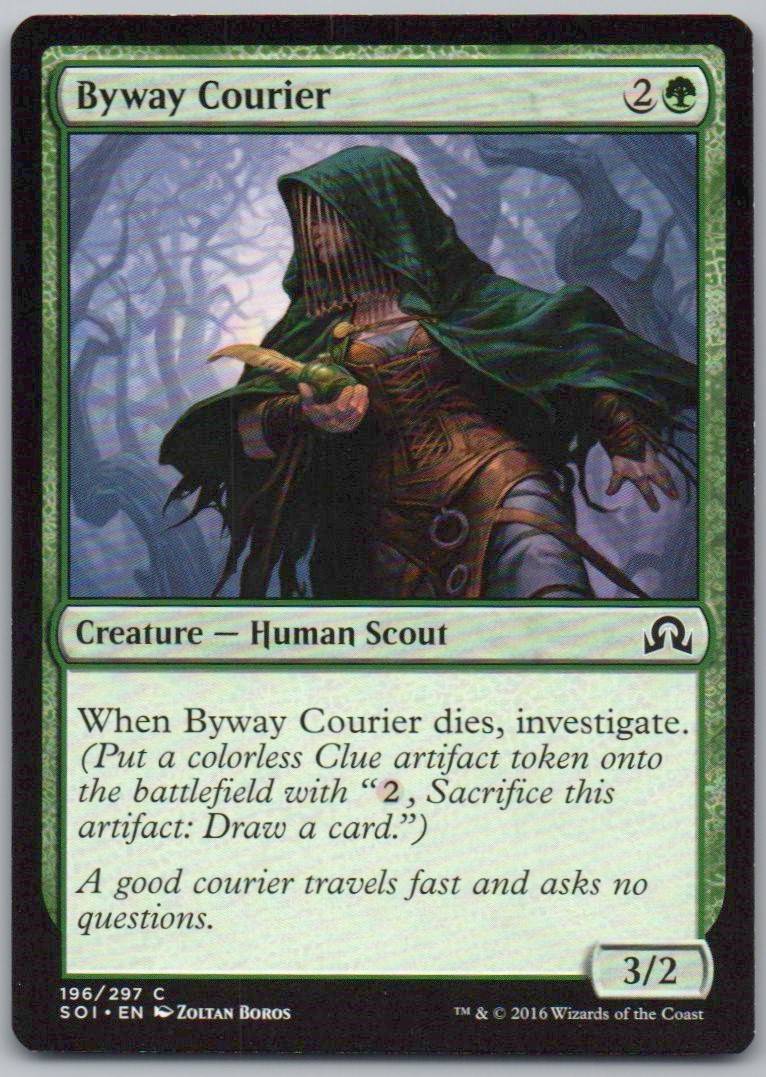Byway Courier 196 Normal Creature Card - Shadows over Innistrad