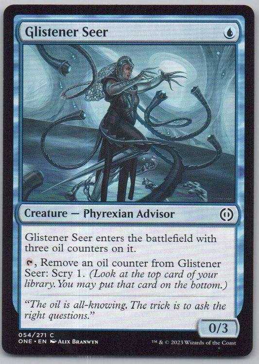 Glistener Seer 54 Normal Creature Card - Phyrexia: All Will Be One