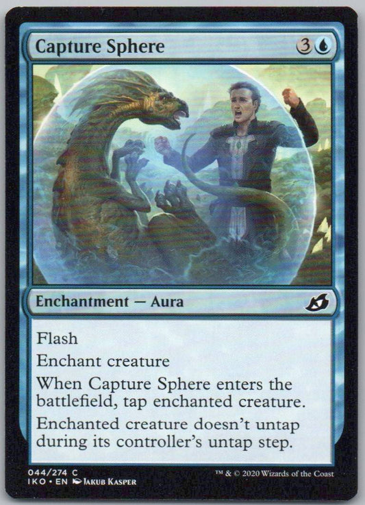 Capture Sphere 44 Normal Enchantment Card - Ikoria: Lair of Behemoths