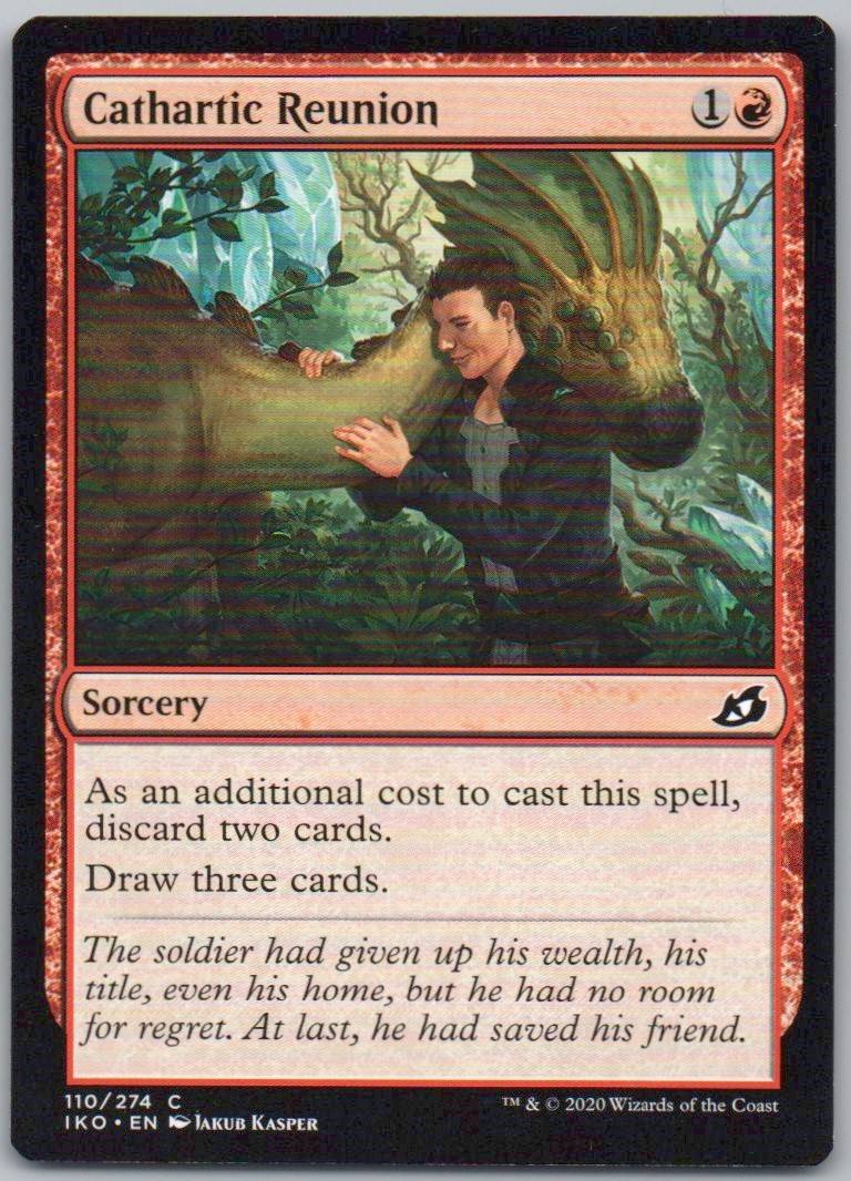 Cathartic Reunion 110 Normal Sorcery Card - Ikoria: Lair of Behemoths