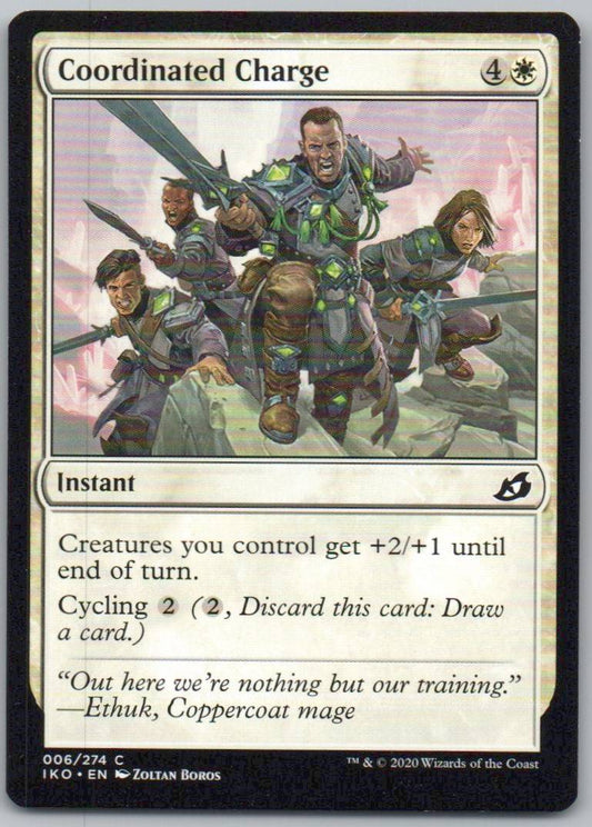 Coordinated Charge 6 Normal Instant Card - Ikoria: Lair of Behemoths