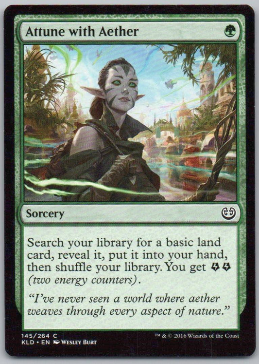 Attune with Aether 145 Normal Sorcery Card - Kaladesh
