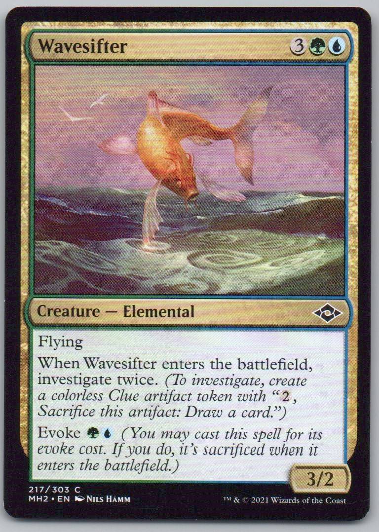 Wavesifter 217 Normal Creature Card - Modern Horizons 2
