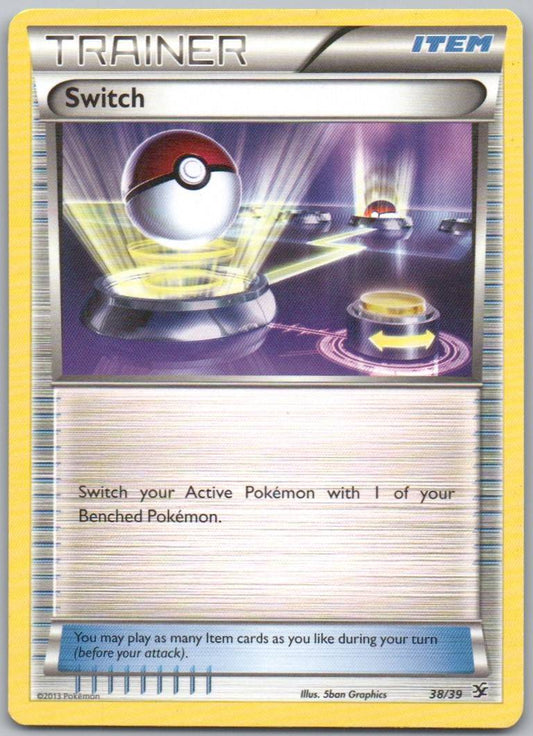 Switch 038 Normal Trainer Card - Kalos Starter Set