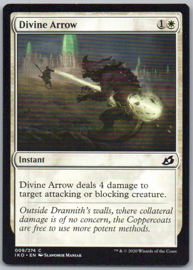 Divine Arrow 9 Normal Instant Card - Ikoria: Lair of Behemoths
