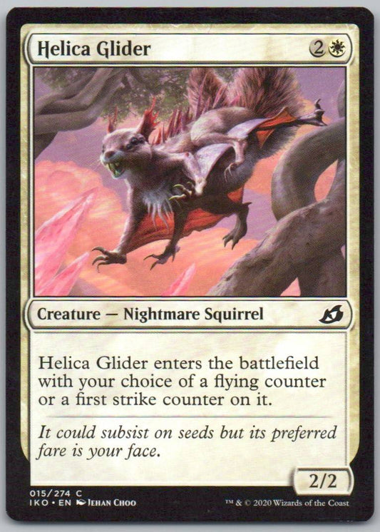Helica Glider 15 Normal Creature Card - Ikoria: Lair of Behemoths