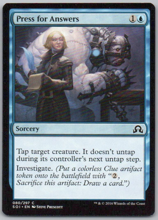 Press for Answers 80 Normal Sorcery Card - Shadows over Innistrad