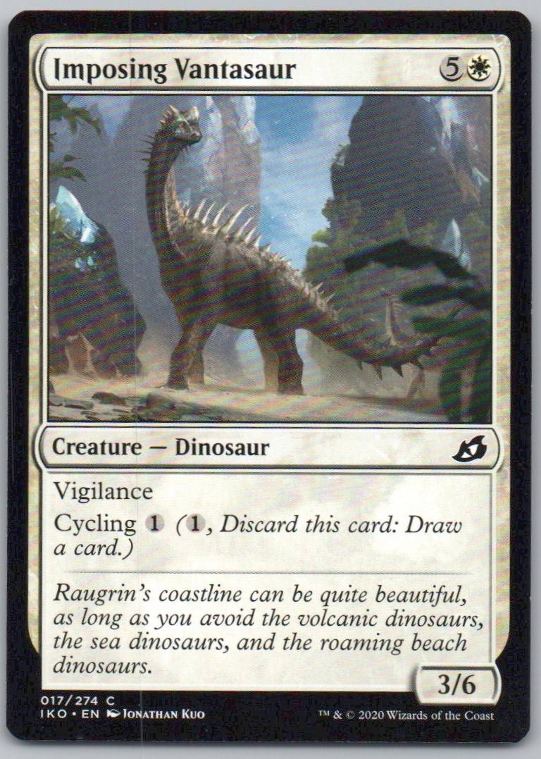 Imposing Vantasaur 17 Normal Creature Card - Ikoria: Lair of Behemoths