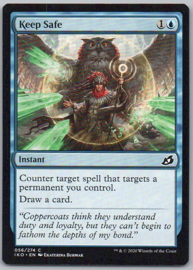 Keep Safe 56 Normal Instant Card - Ikoria: Lair of Behemoths