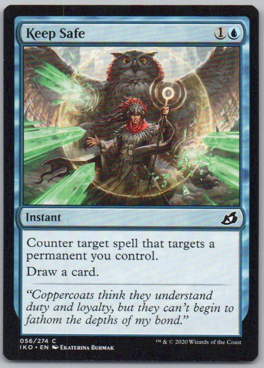 Keep Safe 56 Normal Instant Card - Ikoria: Lair of Behemoths