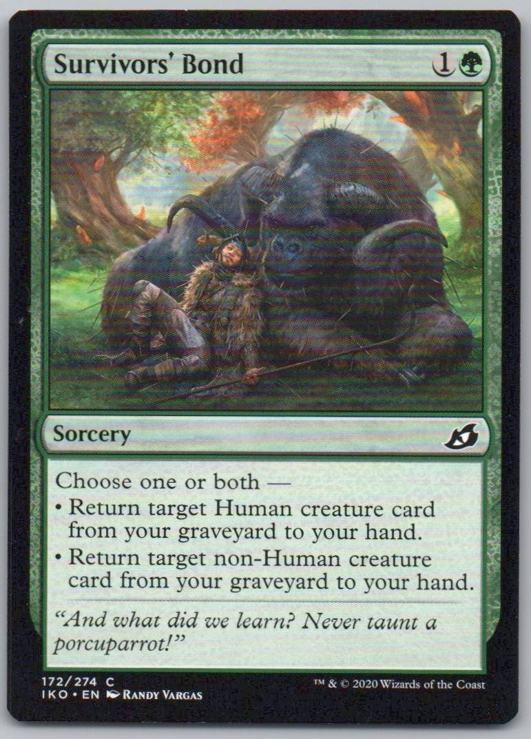 Survivors' Bond 172 Normal Sorcery Card - Ikoria: Lair of Behemoths