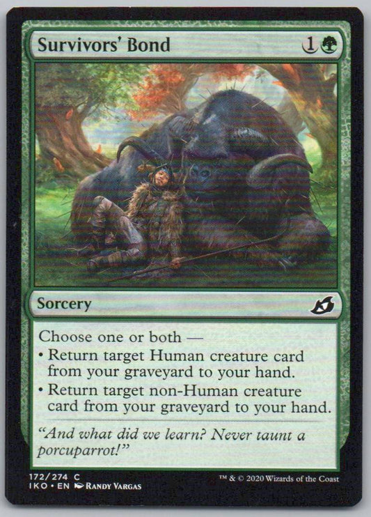 Survivors' Bond 172 Normal Sorcery Card - Ikoria: Lair of Behemoths