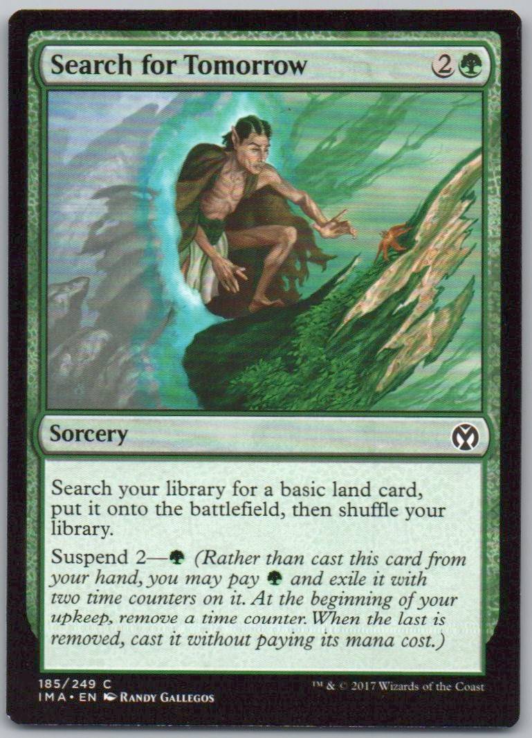 Search for Tomorrow 185 Normal Sorcery Card - Iconic Masters