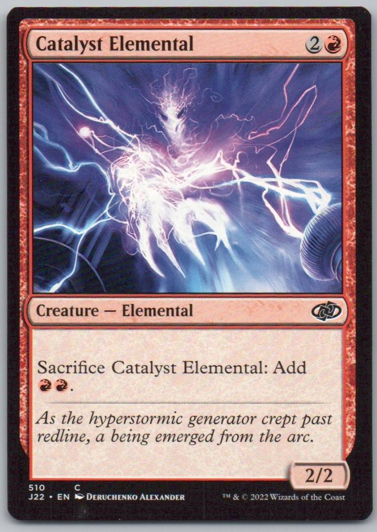 Catalyst Elemental 510 Normal Creature Card - Jumpstart 2022