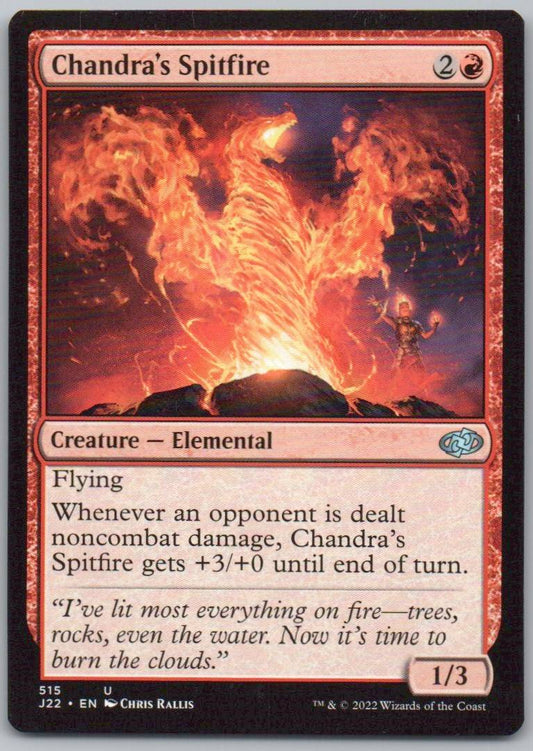 Chandra's Spitfire 515 Normal Creature Card - Jumpstart 2022
