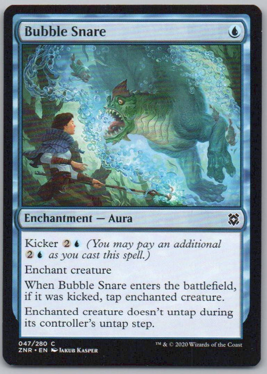 Bubble Snare 47 Normal Enchantment Card - Zendikar Rising