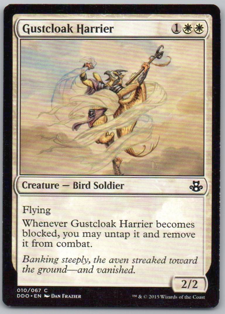 Gustcloak Harrier 10 Normal Creature Card - Duel Decks: Elspeth vs. Kiora