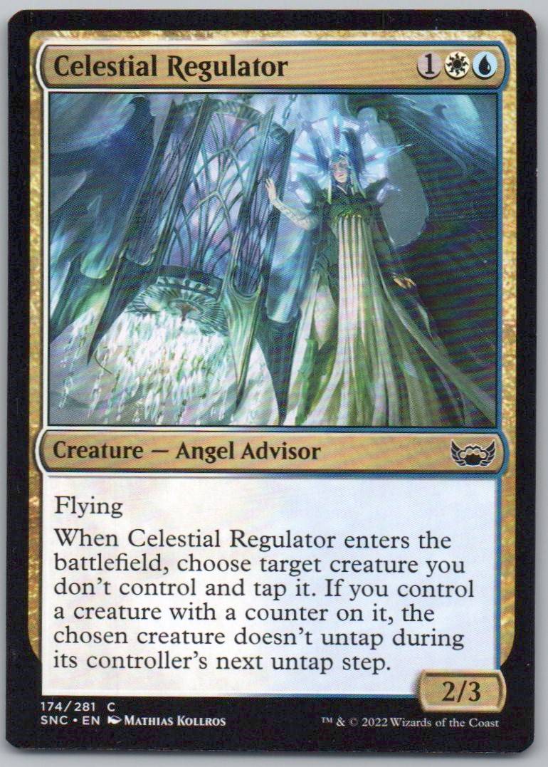 Celestial Regulator 174 Normal Creature Card - Streets of New Capenna