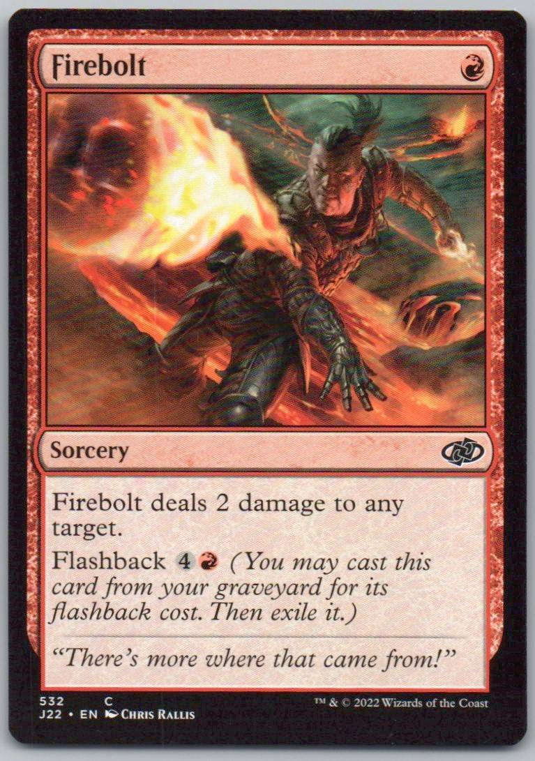 Firebolt 532 Normal Sorcery Card - Jumpstart 2022