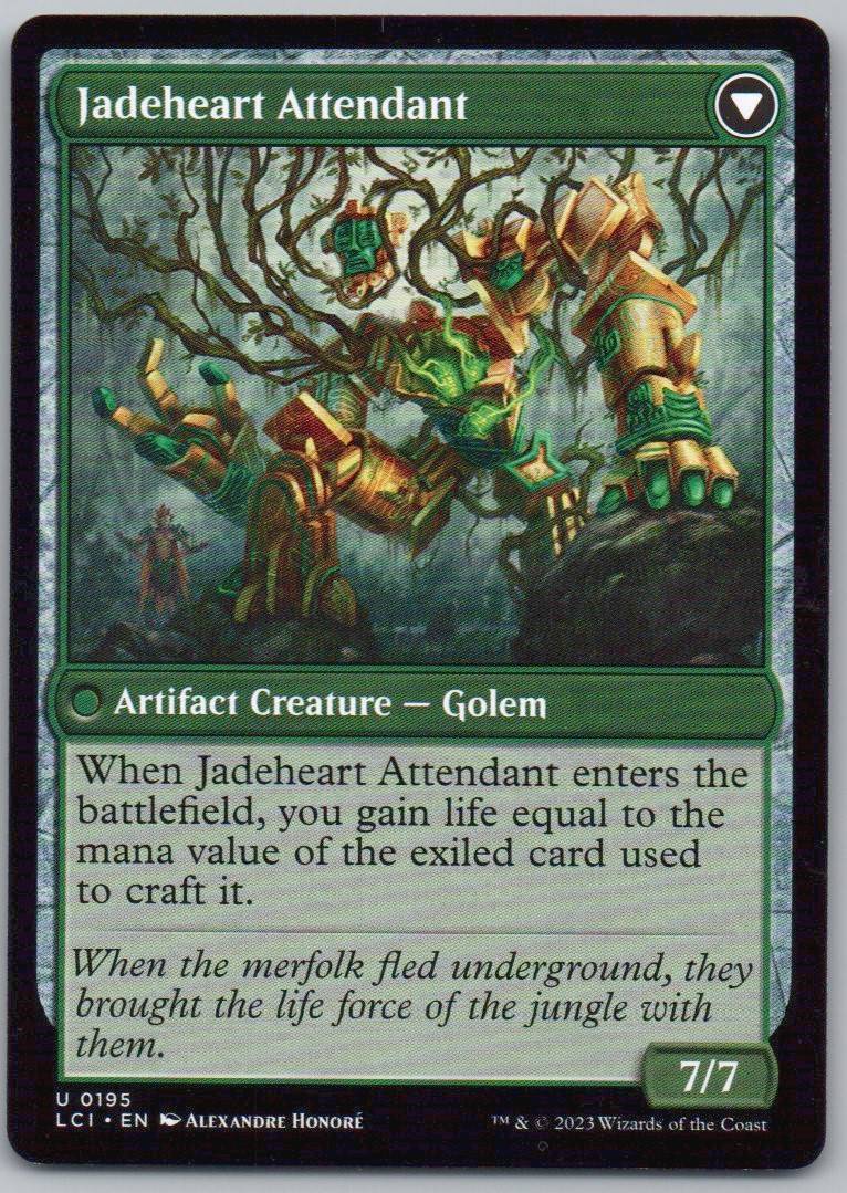 Jade Seedstones 195 0 Artifact Card - The Lost Caverns of Ixalan