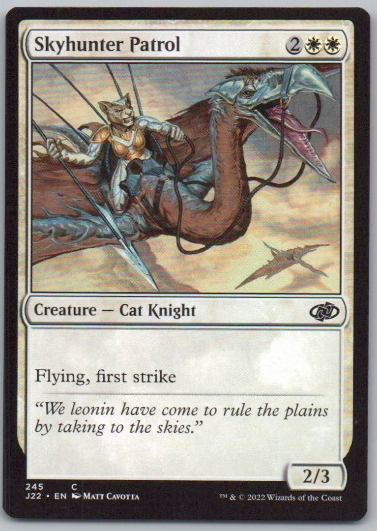 Skyhunter Patrol 245 Normal Creature Card - Jumpstart 2022
