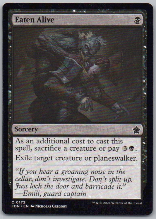 Eaten Alive 172 Normal Sorcery Card - Foundations