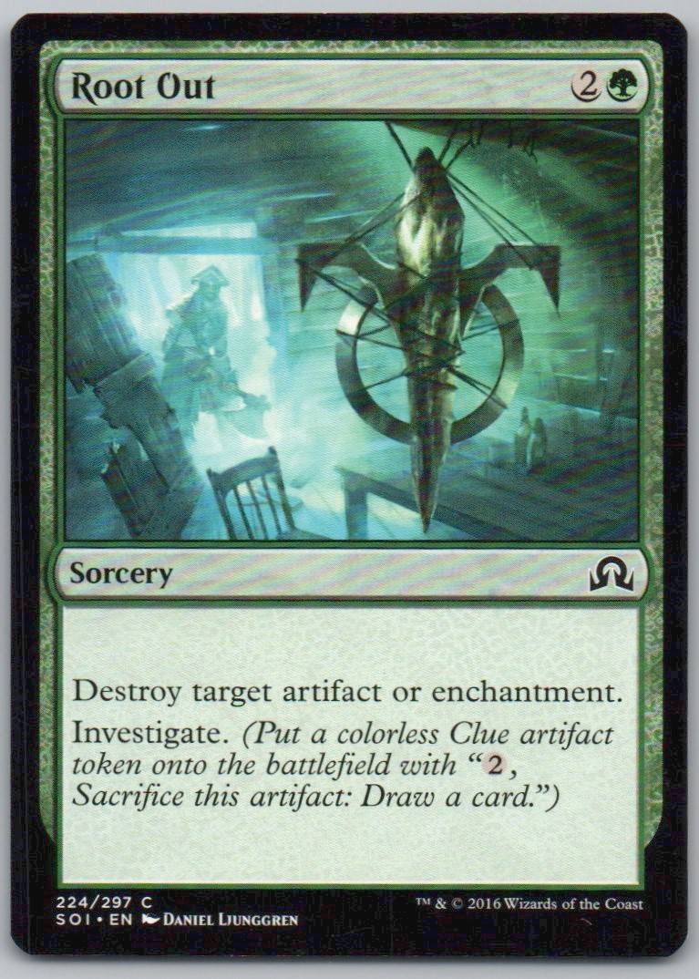 Root Out 224 Normal Sorcery Card - Shadows over Innistrad