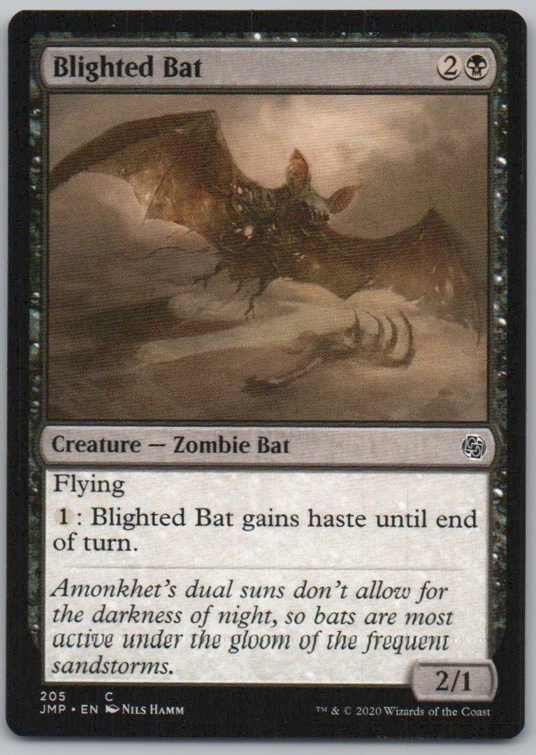 Blighted Bat 205 Normal Creature Card - Jumpstart