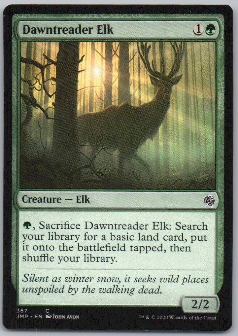 Dawntreader Elk 387 Normal Creature Card - Jumpstart