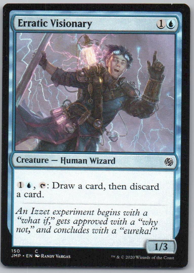 Erratic Visionary 150 Normal Creature Card - Jumpstart