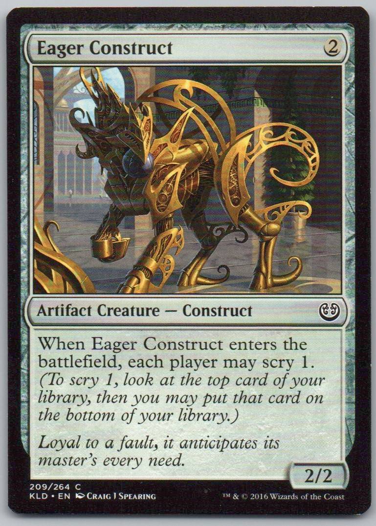 Eager Construct 209 Normal Artifact Card - Kaladesh