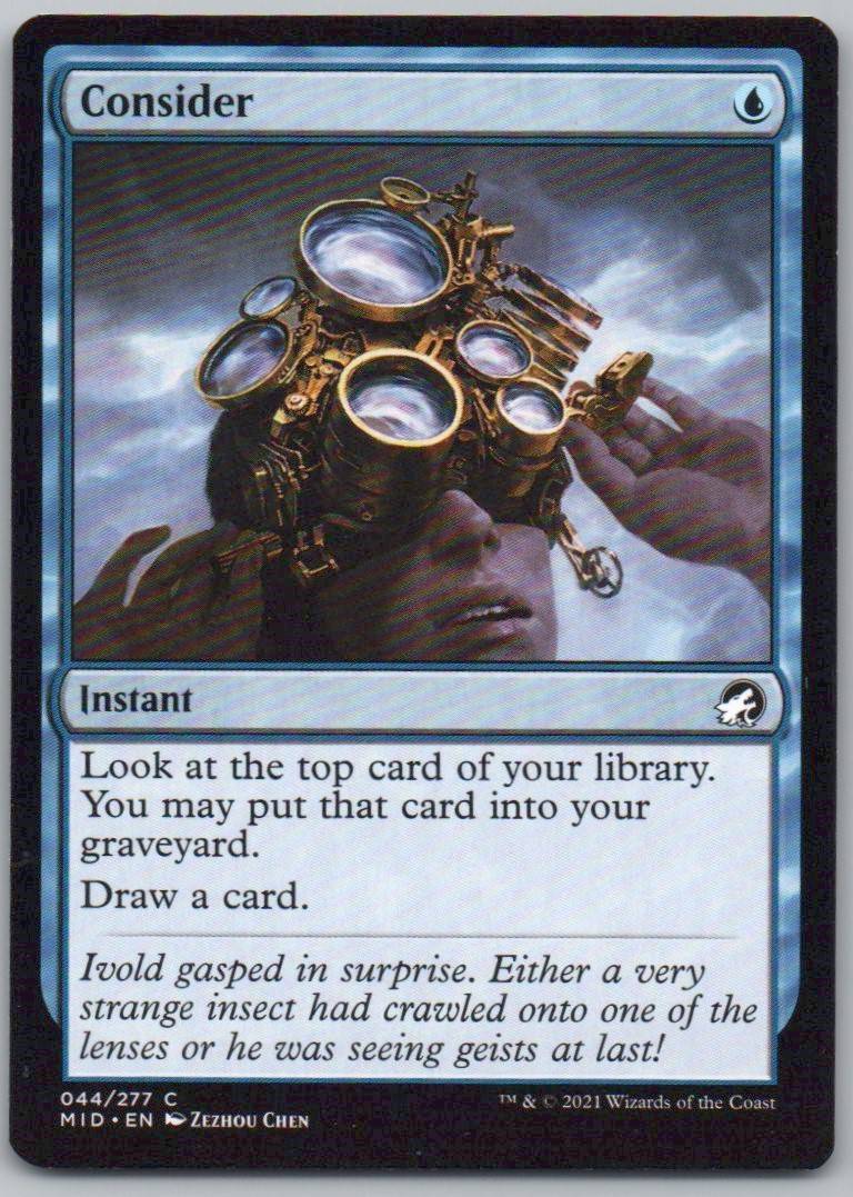 Consider 44 Normal Instant Card - Innistrad: Midnight Hunt