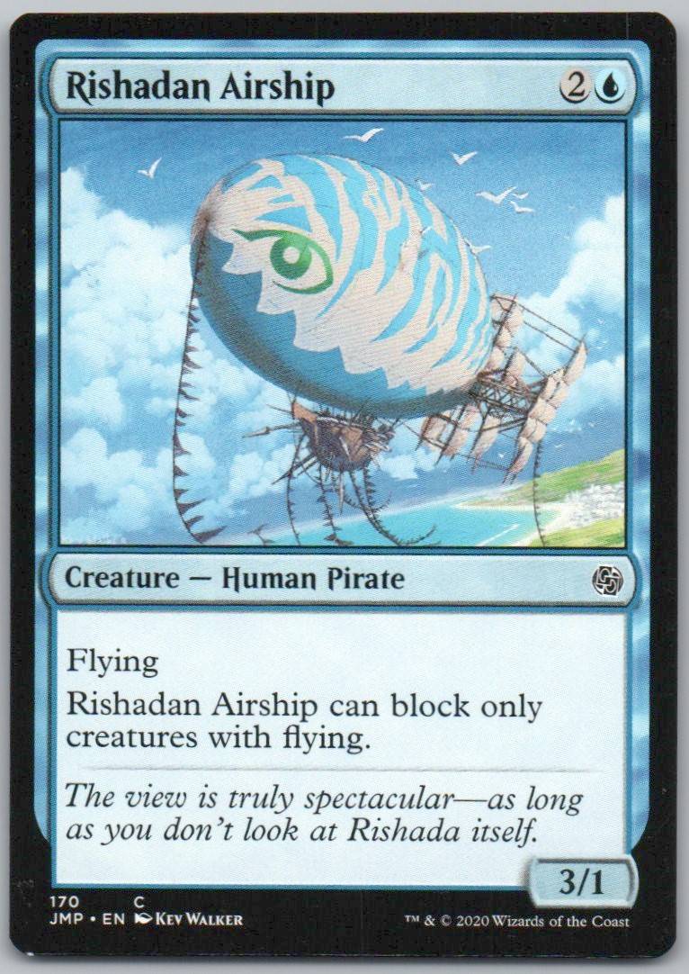 Rishadan Airship 170 Normal Creature Card - Jumpstart