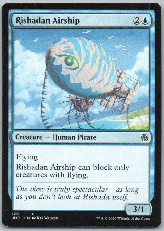 Rishadan Airship 170 Normal Creature Card - Jumpstart