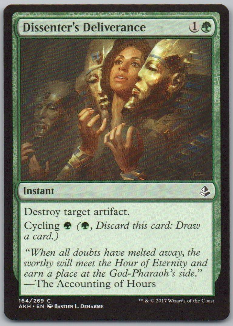 Dissenter's Deliverance 164 Normal Instant Card - Amonkhet
