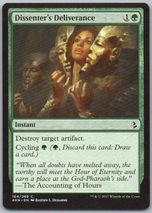 Dissenter's Deliverance 164 Normal Instant Card - Amonkhet