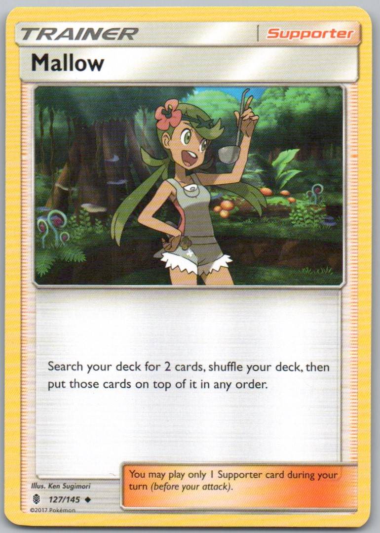 Mallow 127 Normal Trainer Card - Guardians Rising