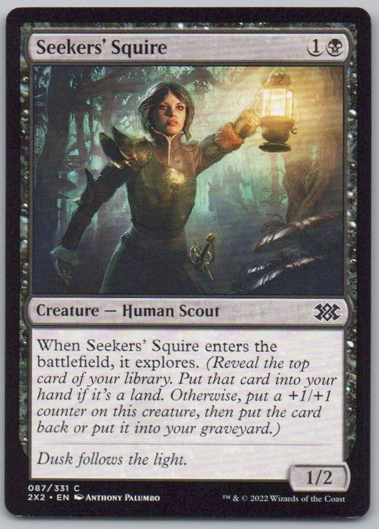 Seekers' Squire 87 Normal Creature Card - Double Masters 2022