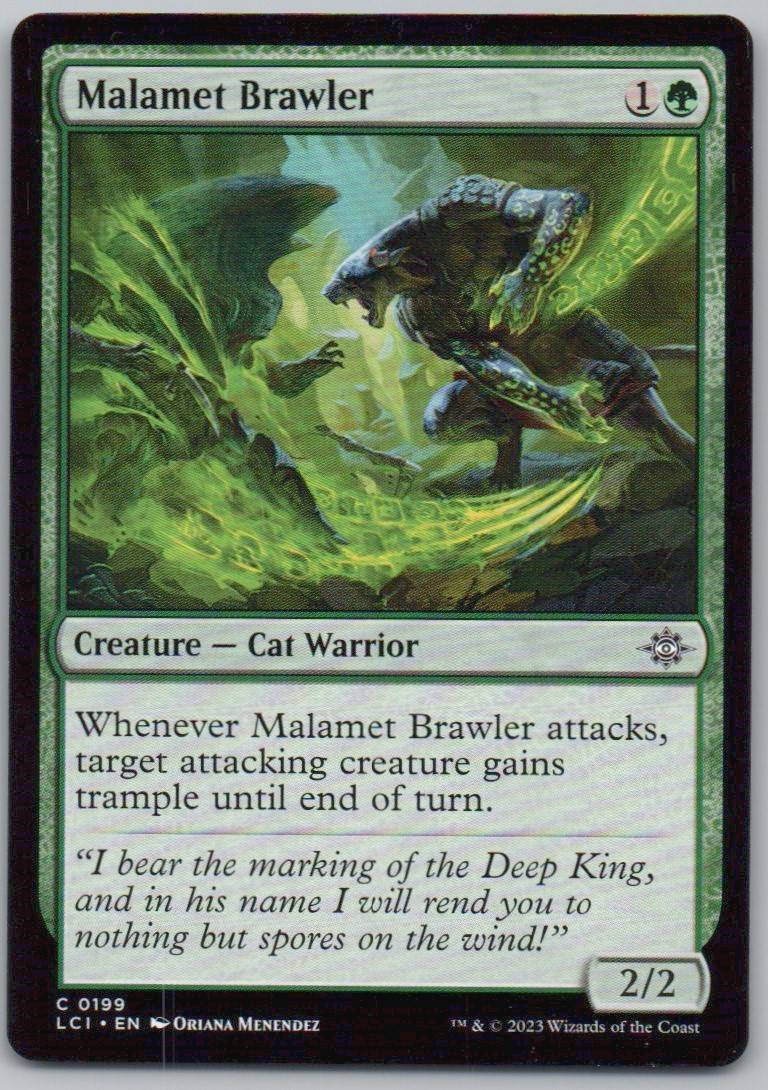 Malamet Brawler 199 0 Creature Card - The Lost Caverns of Ixalan