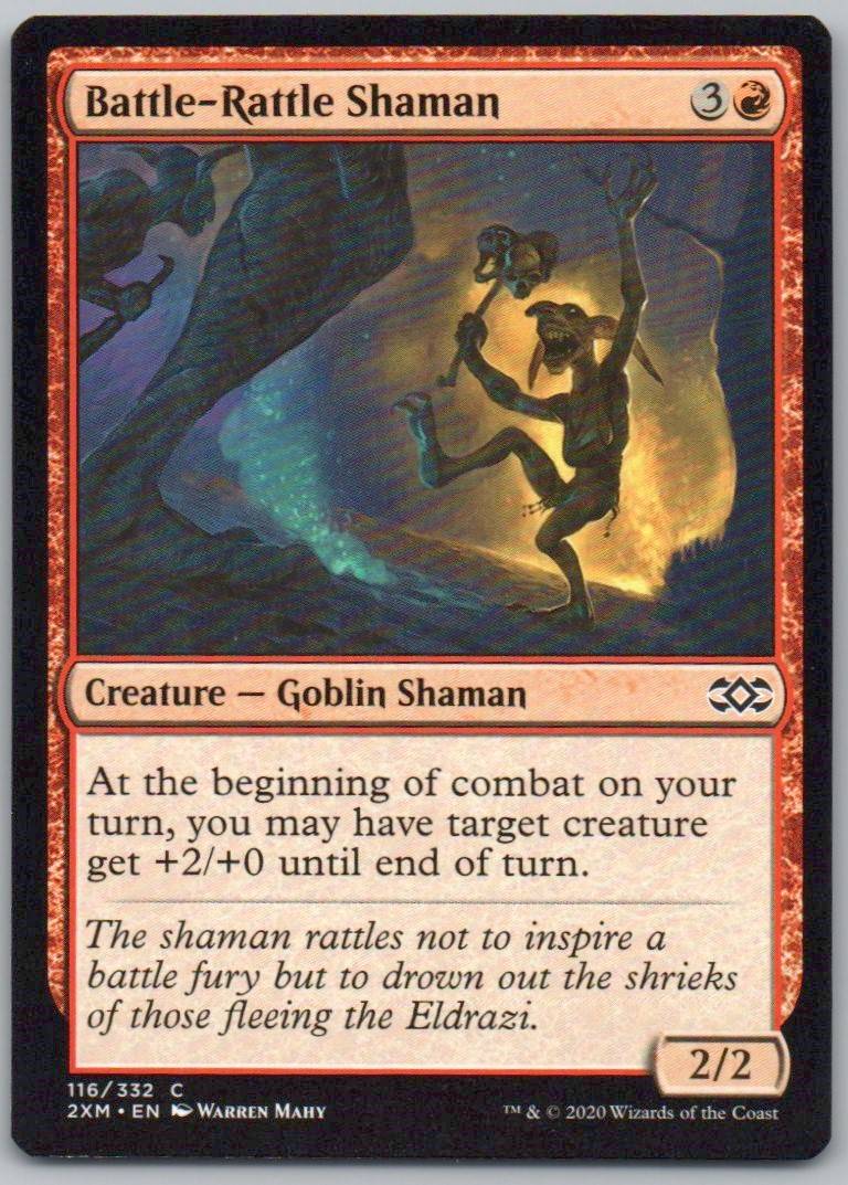 Battle-Rattle Shaman 116 Normal Creature Card - Double Masters