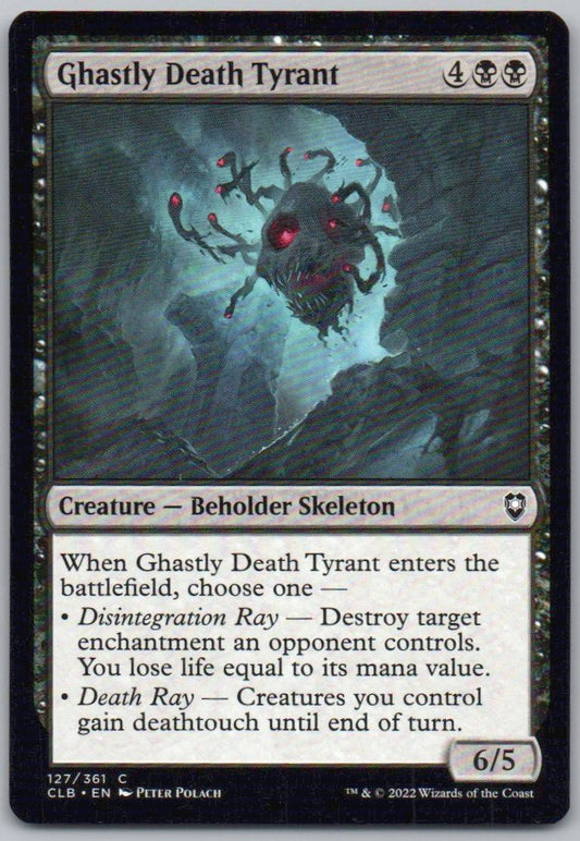 Ghastly Death Tyrant 127 Normal Creature Card - Commander Legends: Battle for Baldur's Gate