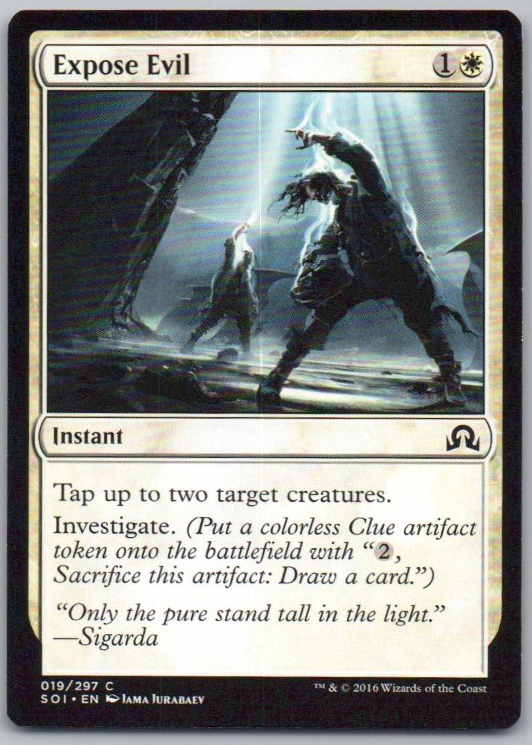 Expose Evil 19 Normal Instant Card - Shadows over Innistrad