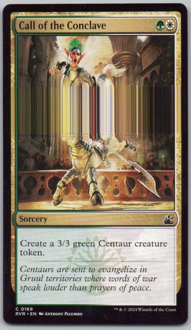 Call of the Conclave 169 Normal Sorcery Card - Ravnica Remastered