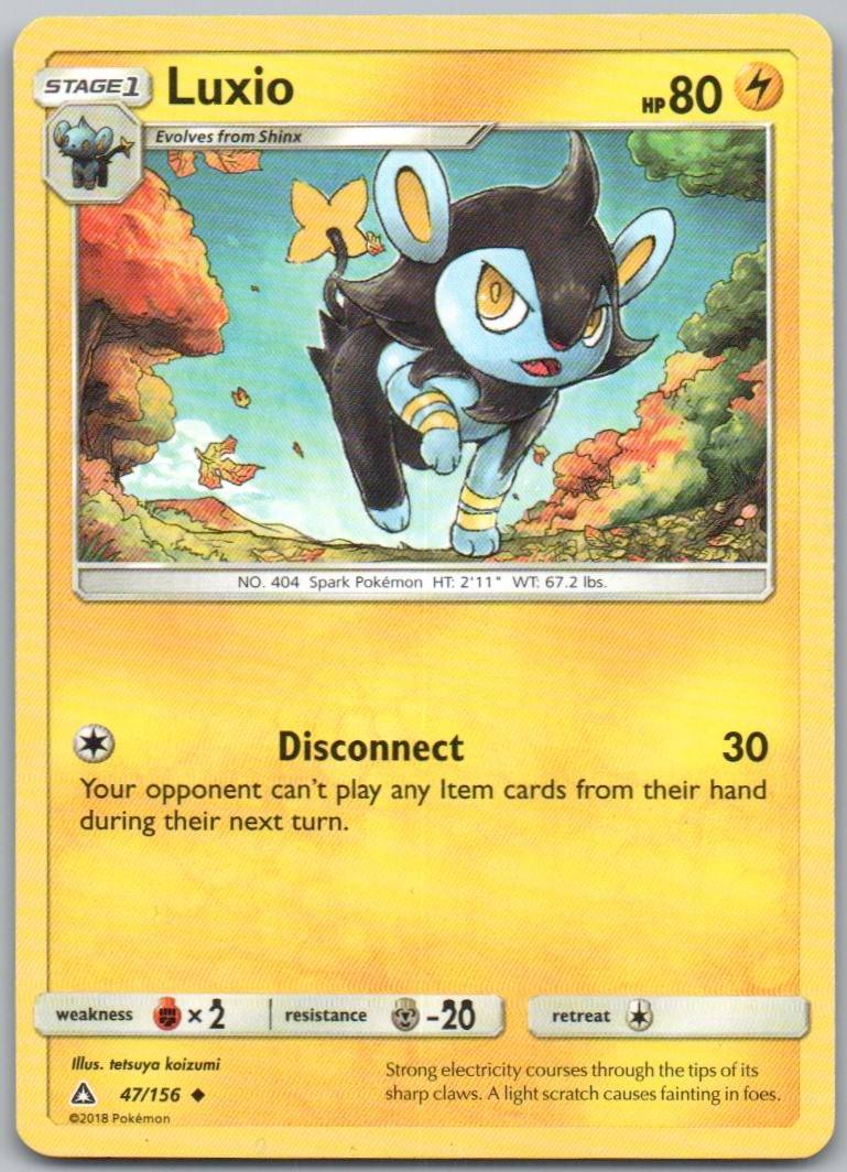 Luxio 47 Normal Lightning Card - Ultra Prism