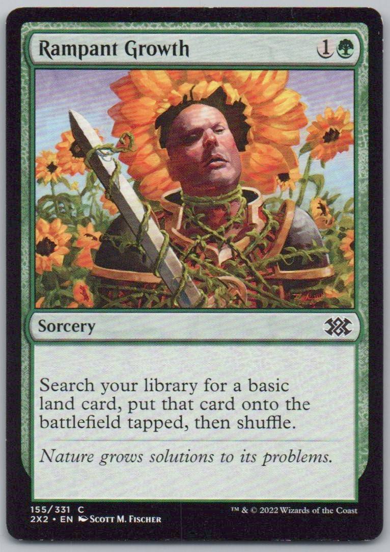 Rampant Growth 155 Normal Sorcery Card - Double Masters 2022