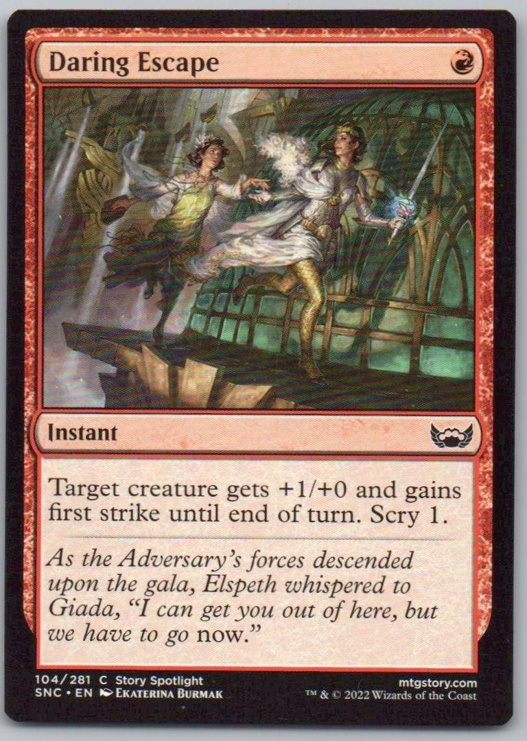 Daring Escape 104 Normal Instant Card - Streets of New Capenna