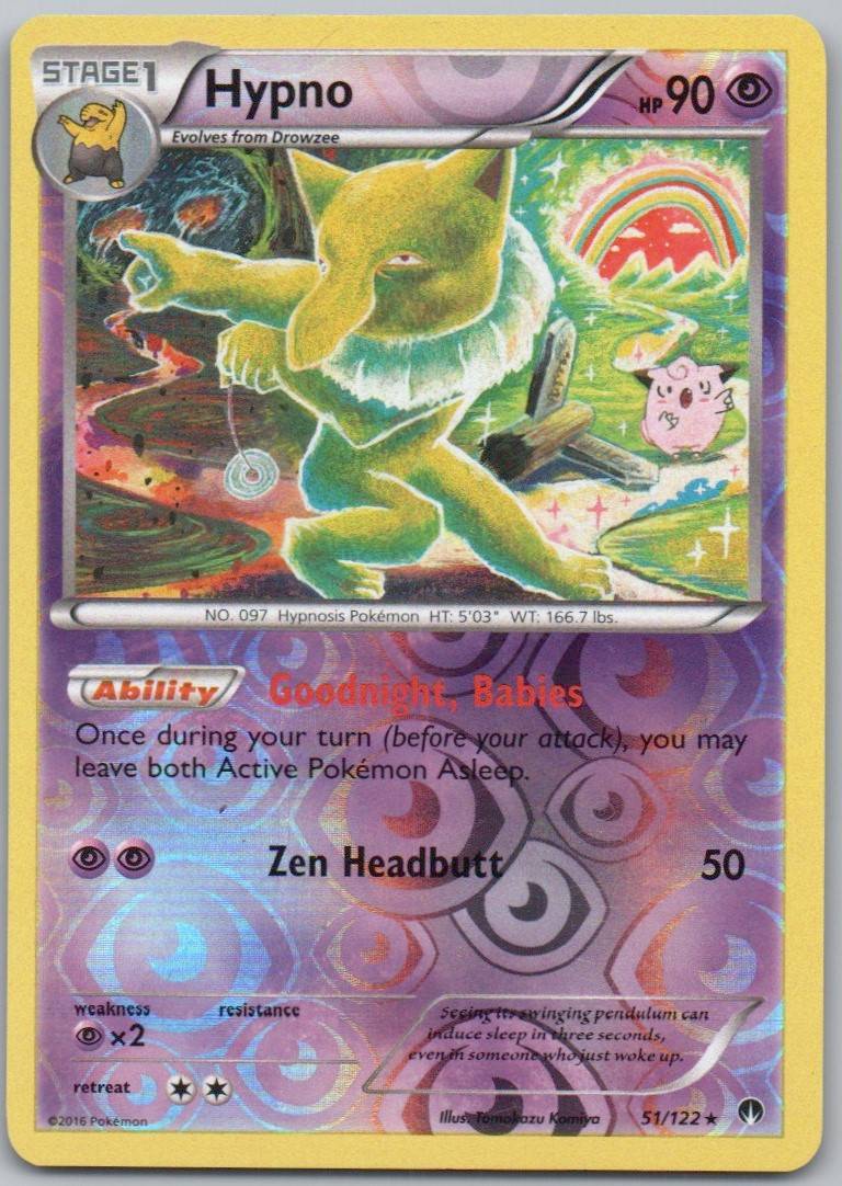 Hypno 051 Normal Psychic Card - BREAKpoint