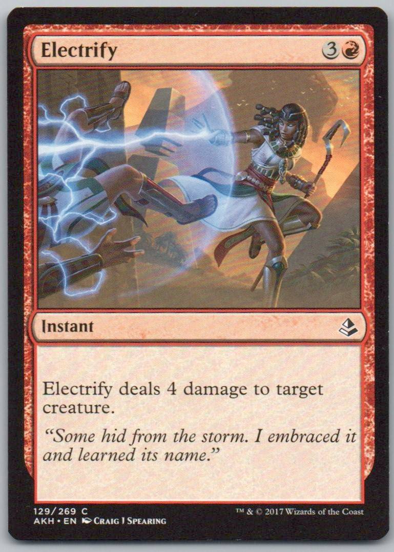 Electrify 129 Normal Instant Card - Amonkhet