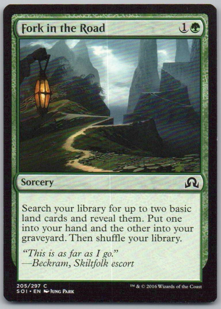 Fork in the Road 205 Normal Sorcery Card - Shadows over Innistrad